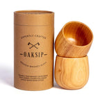 🎁Handmade and Charred Drinking Vessel -Original Wooden Bourbon Drinking Glass