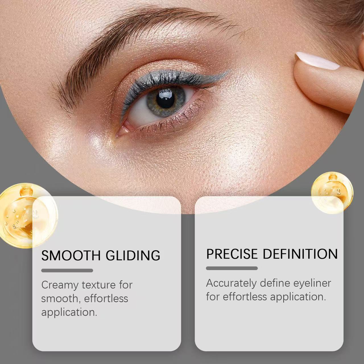 ⏰Christmas-70%OFF🔥1440-Longwear Eyeliner Lightweight Eyeliner Makeup Color Cosmetic