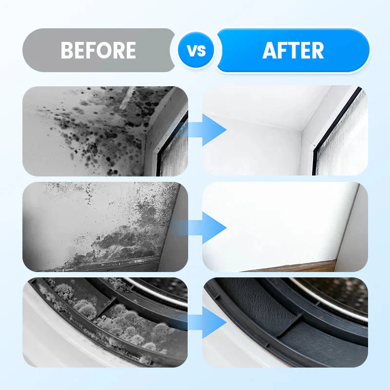 ⏰Final 1-Hour Special！🔥Highly Effective Mould Removal Spray - Prevents Mould Regrowth.✅Save your and your family's health
